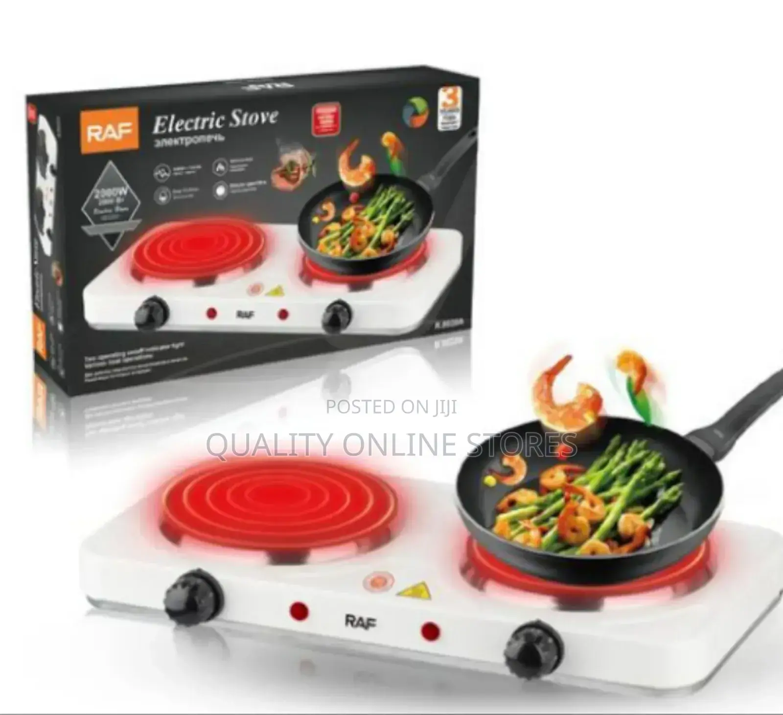 Double Raf Electric Stove
