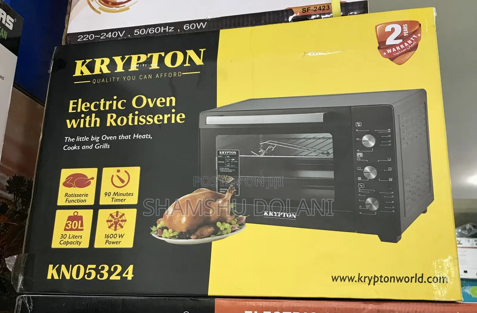 Electric Oven Krypton