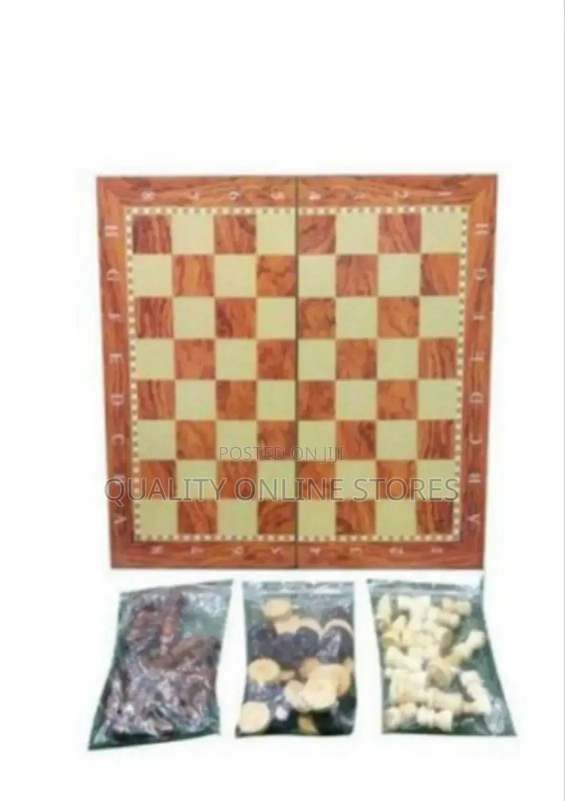Foldable Wooden Chess