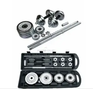 Photo - Stainless Dumbbell Set