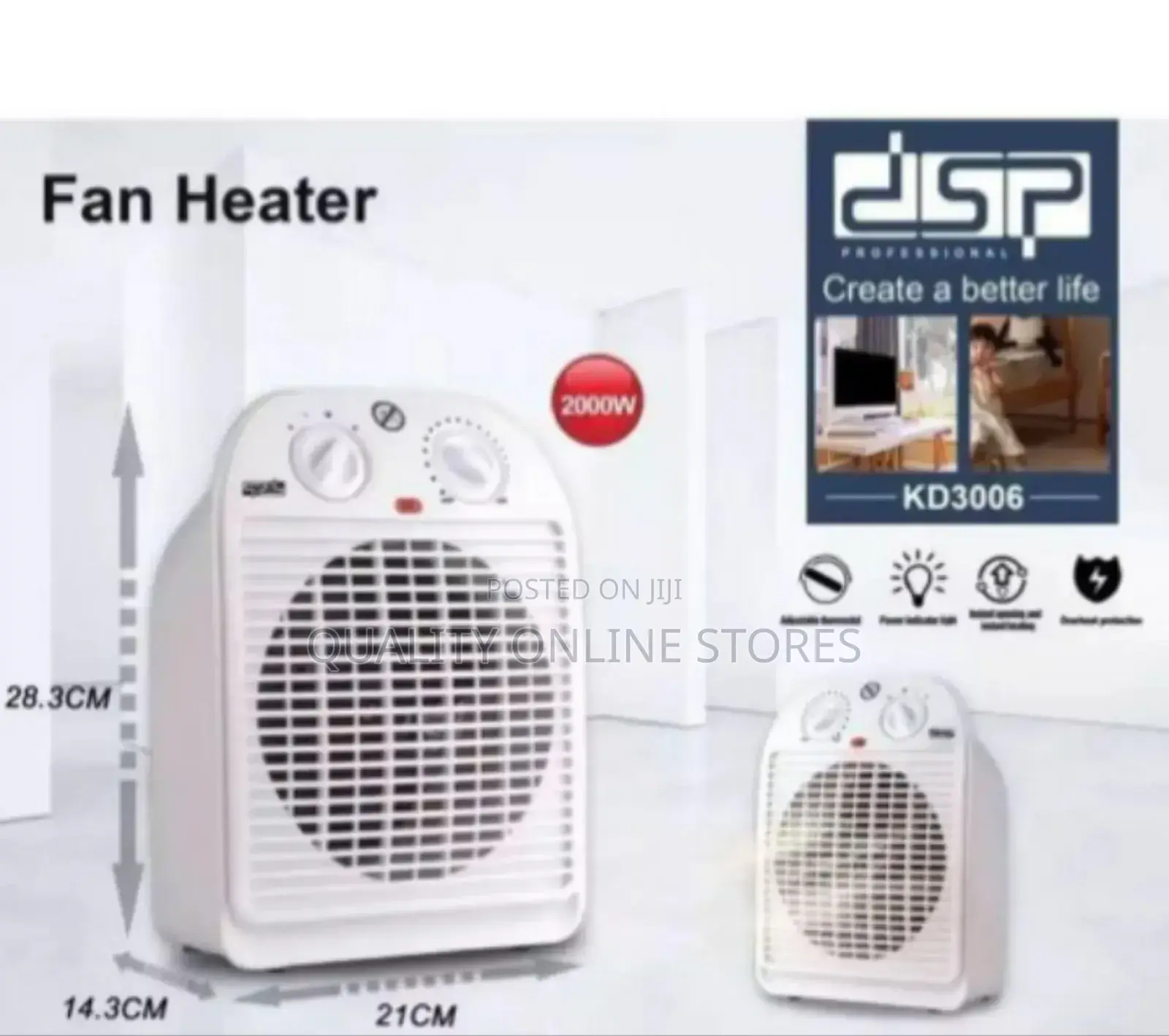 DSP Fan Heater