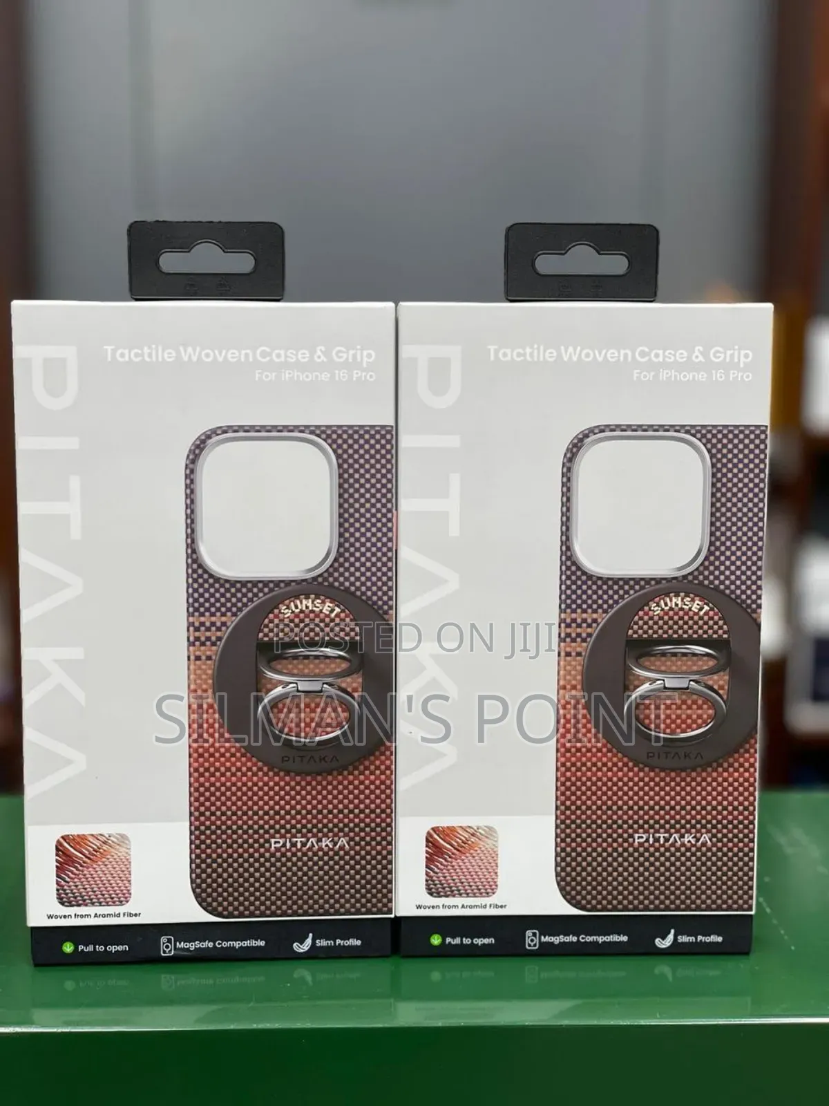 Pitaka Tactile Woven Case and Grip for 16 Series