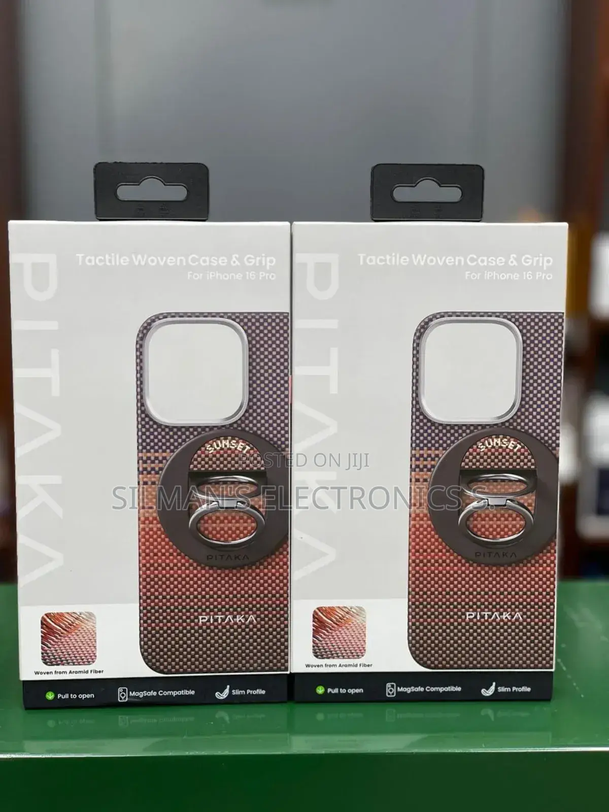 Pitaka Tactile Woven Case and Grip for 16 Series