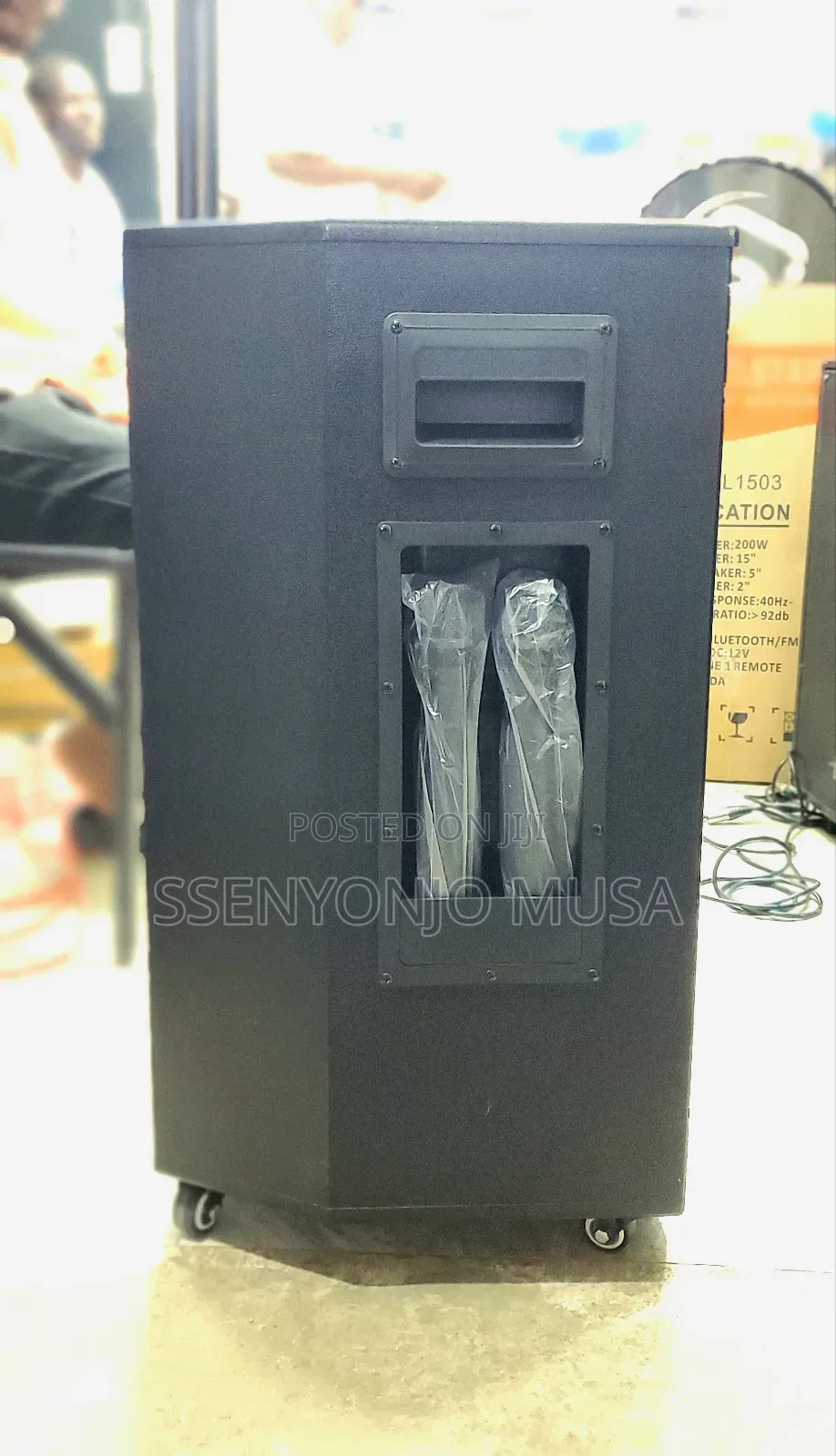 Globalstar Gs-L1503 Speaker System - 200w, 15" Woofer, Bt