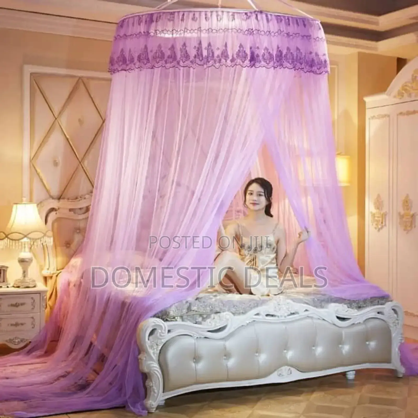6x6 Standard Round Mosquito Net