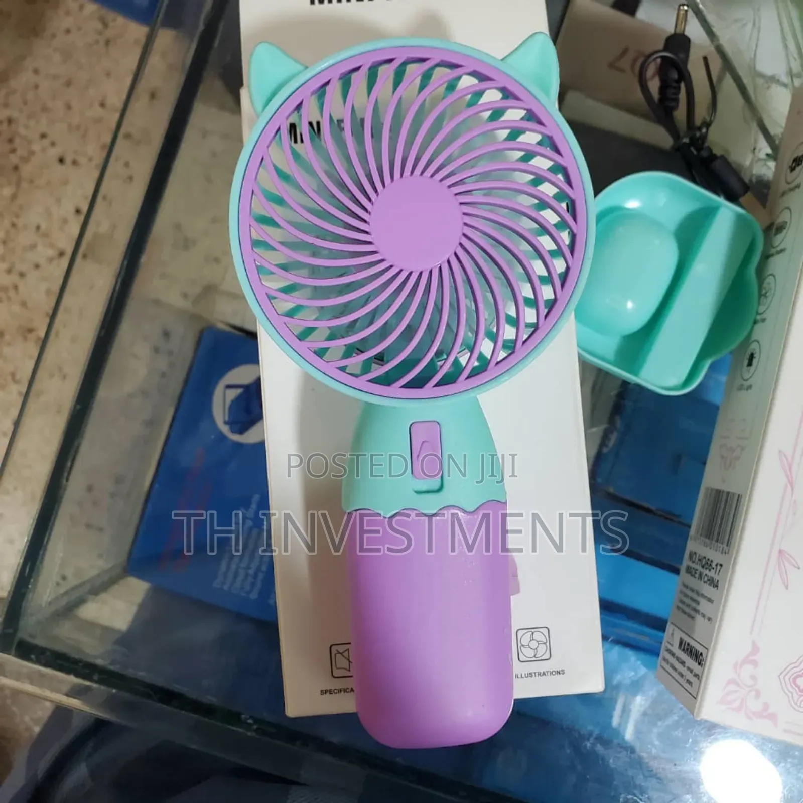 Small Pocket Fan, Practical Mini Handheld Fan Mini for Trav