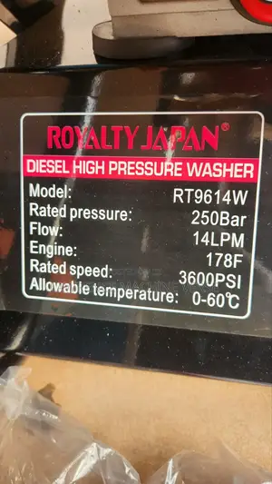 Diesel Pressure Washer 29000 Psi