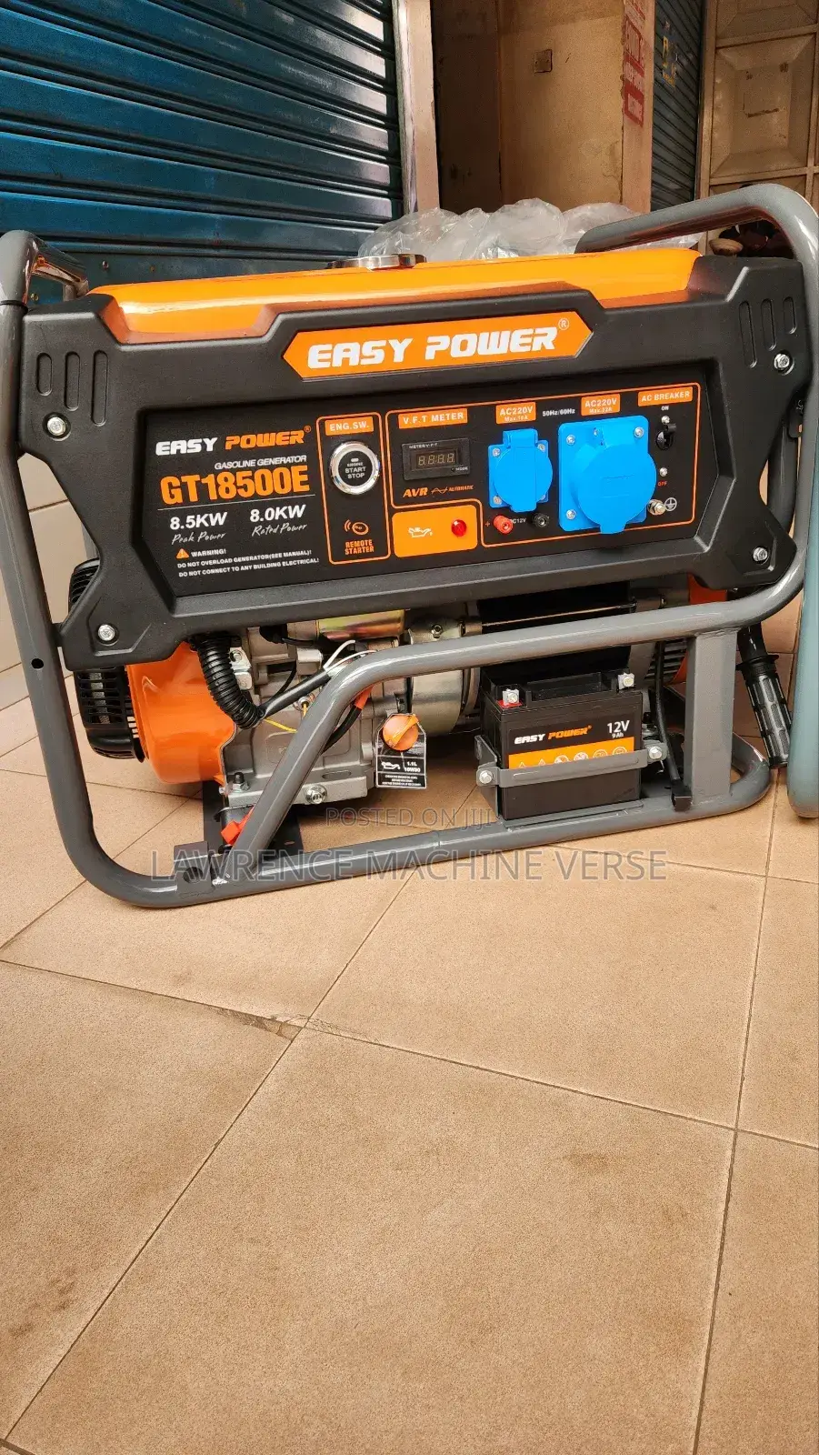 Push to Start Generator 8.5kva