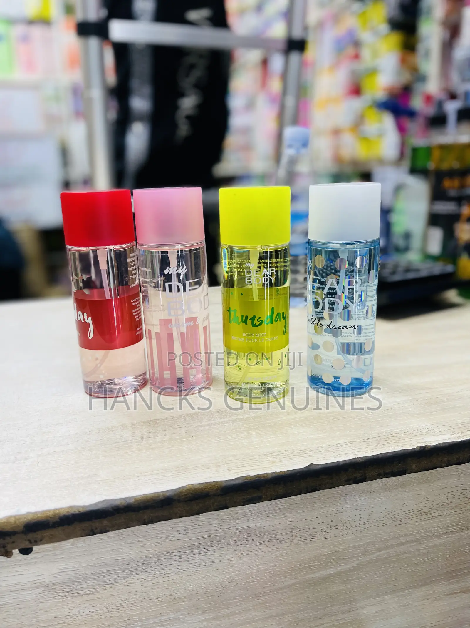 Dear Body Sprays