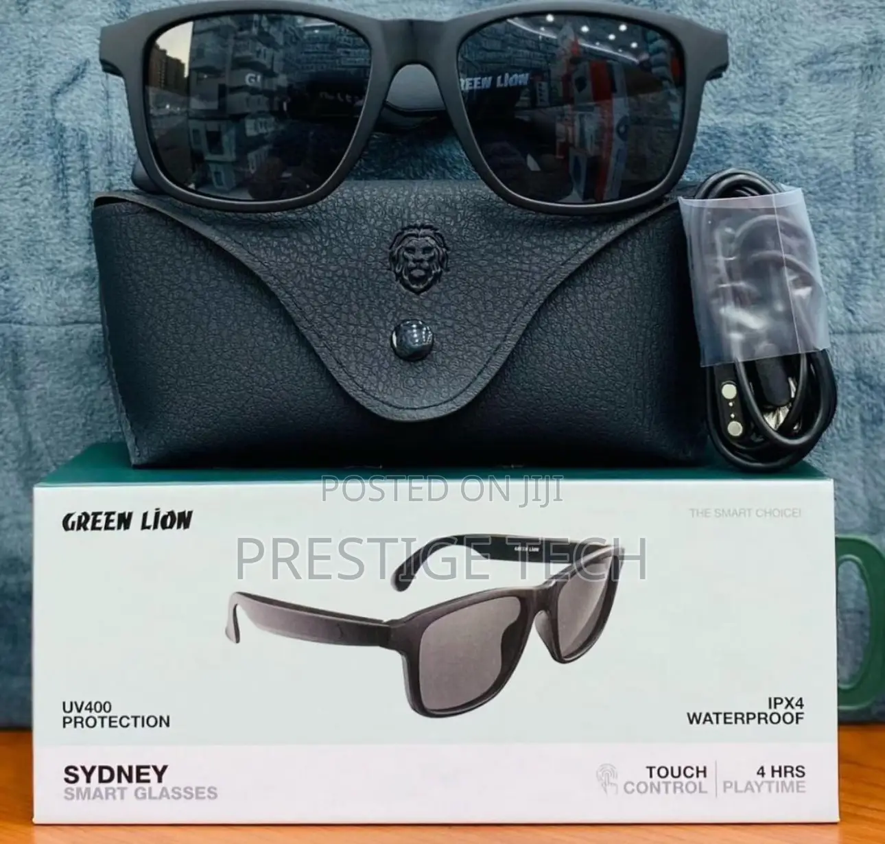 Green Lion Sydney Smart Photochromic Glasses With Bluetooth