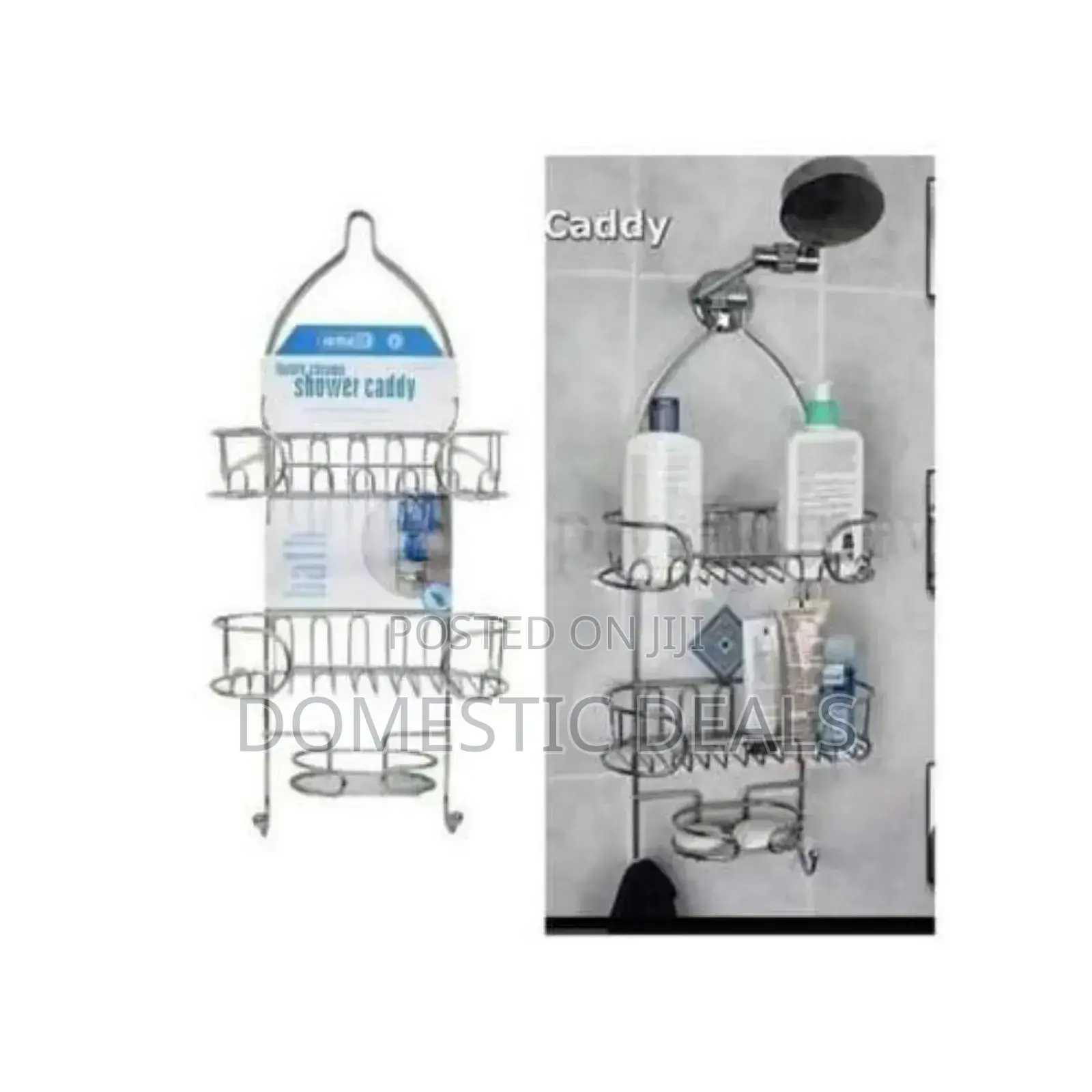 Vertical Fit Mounted Shower Caddy