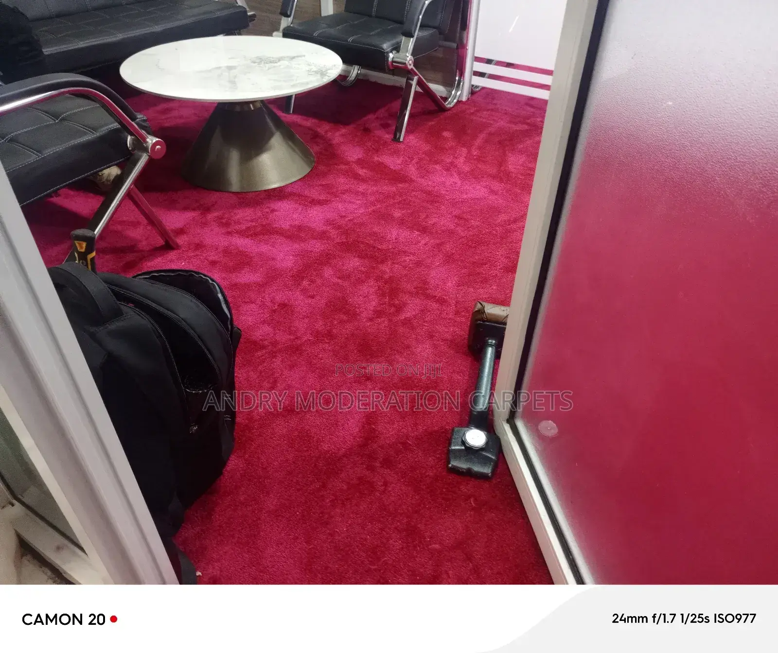 Maroon Executive Soft Galaxy Carpet