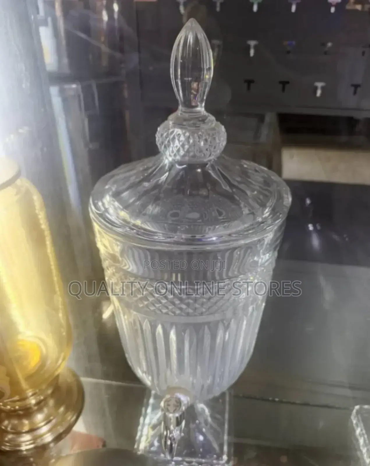 Glass Juice Dispenser