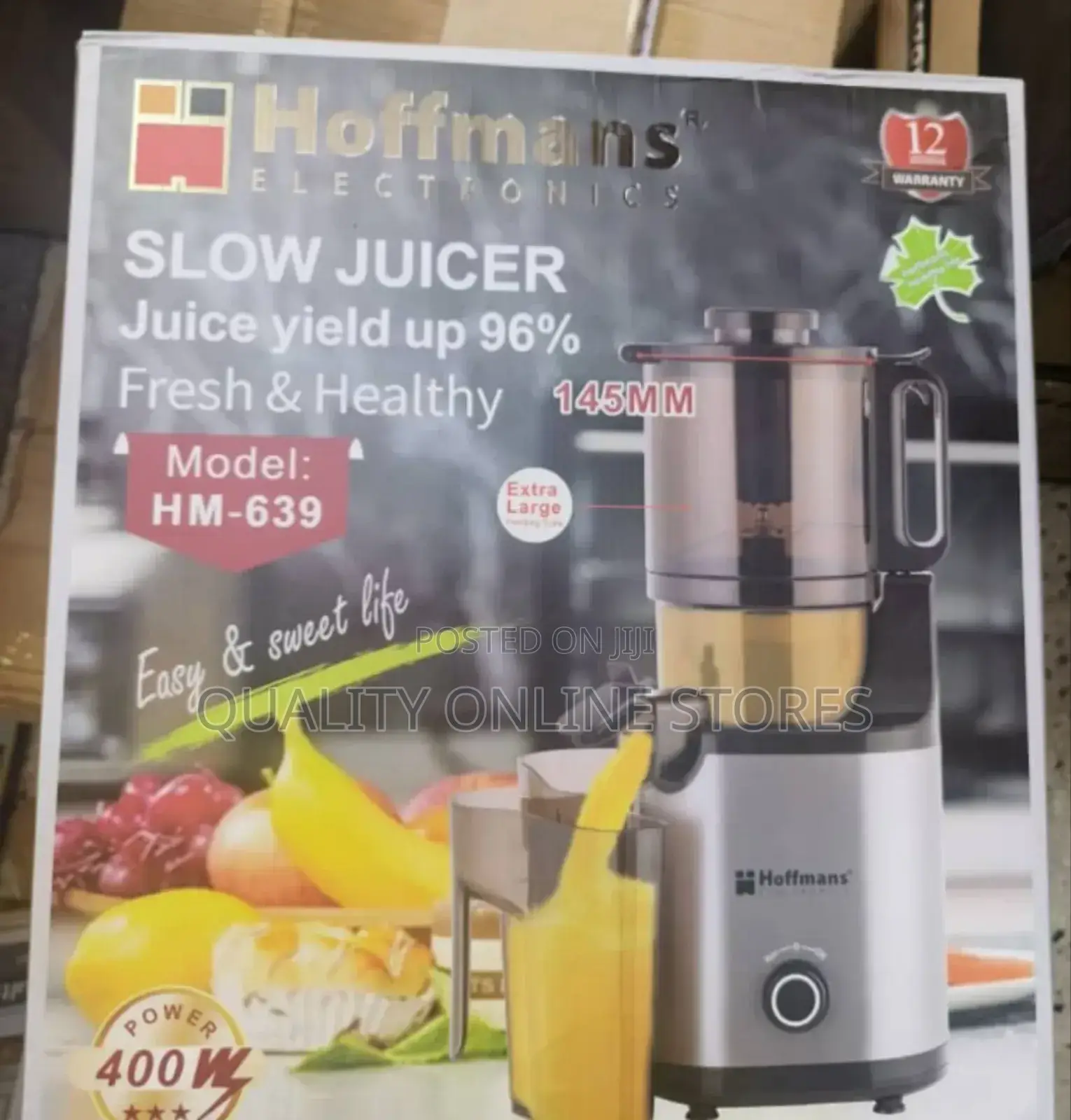 Electric Hoffman Slow Juice