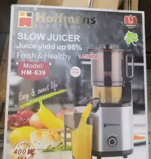 Electric Hoffman Slow Juice