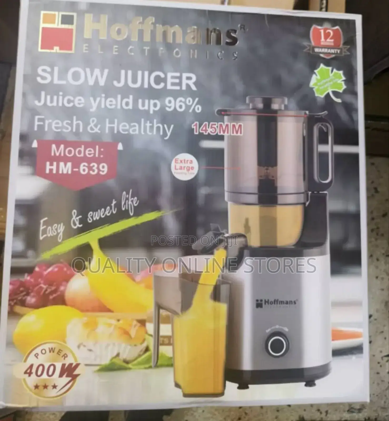 Electric Hoffman's Slow Juice