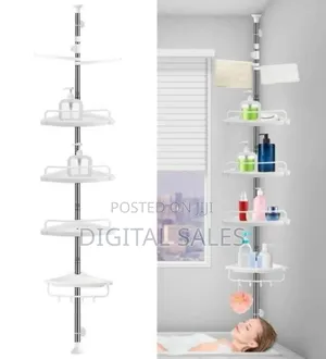 Adjustable Shower Gel Corner Rack