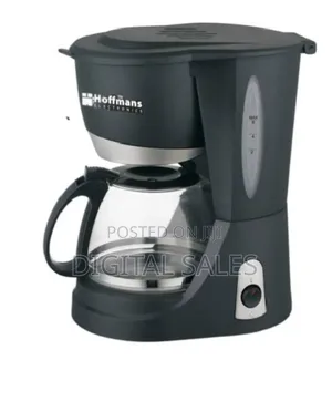 Hoffmans Coffee Makerblack,Silver