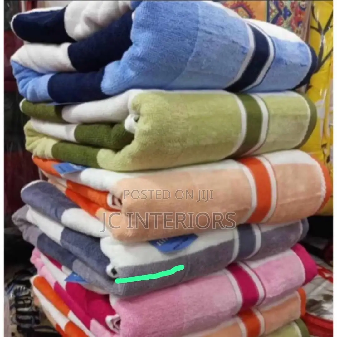 Volvet Towels With Strips