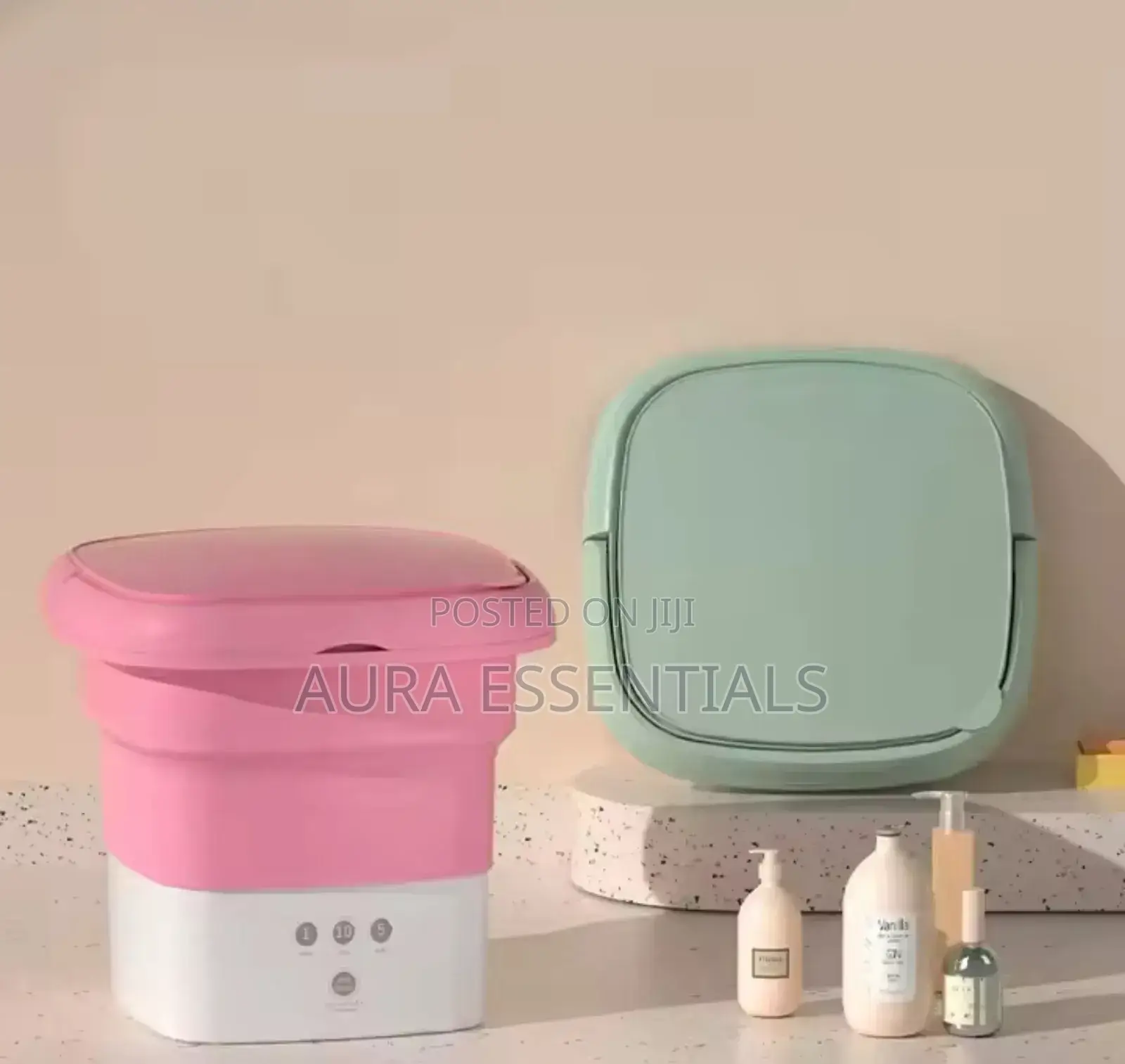 Multicolor Mini Foldable Washing Machine