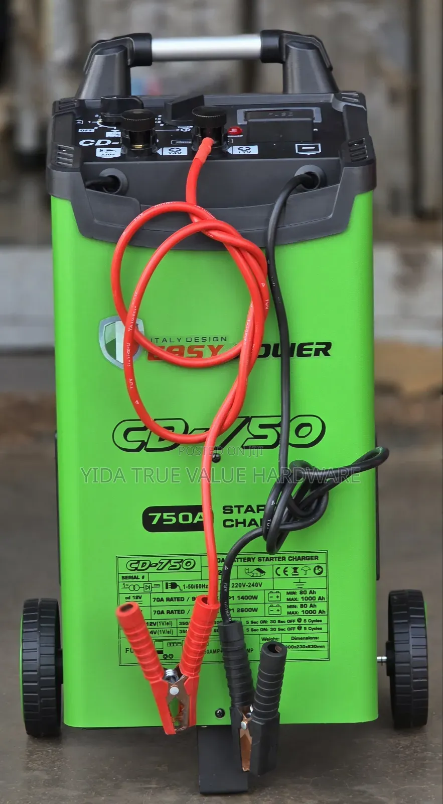 Battery Charger 750amps Italy 