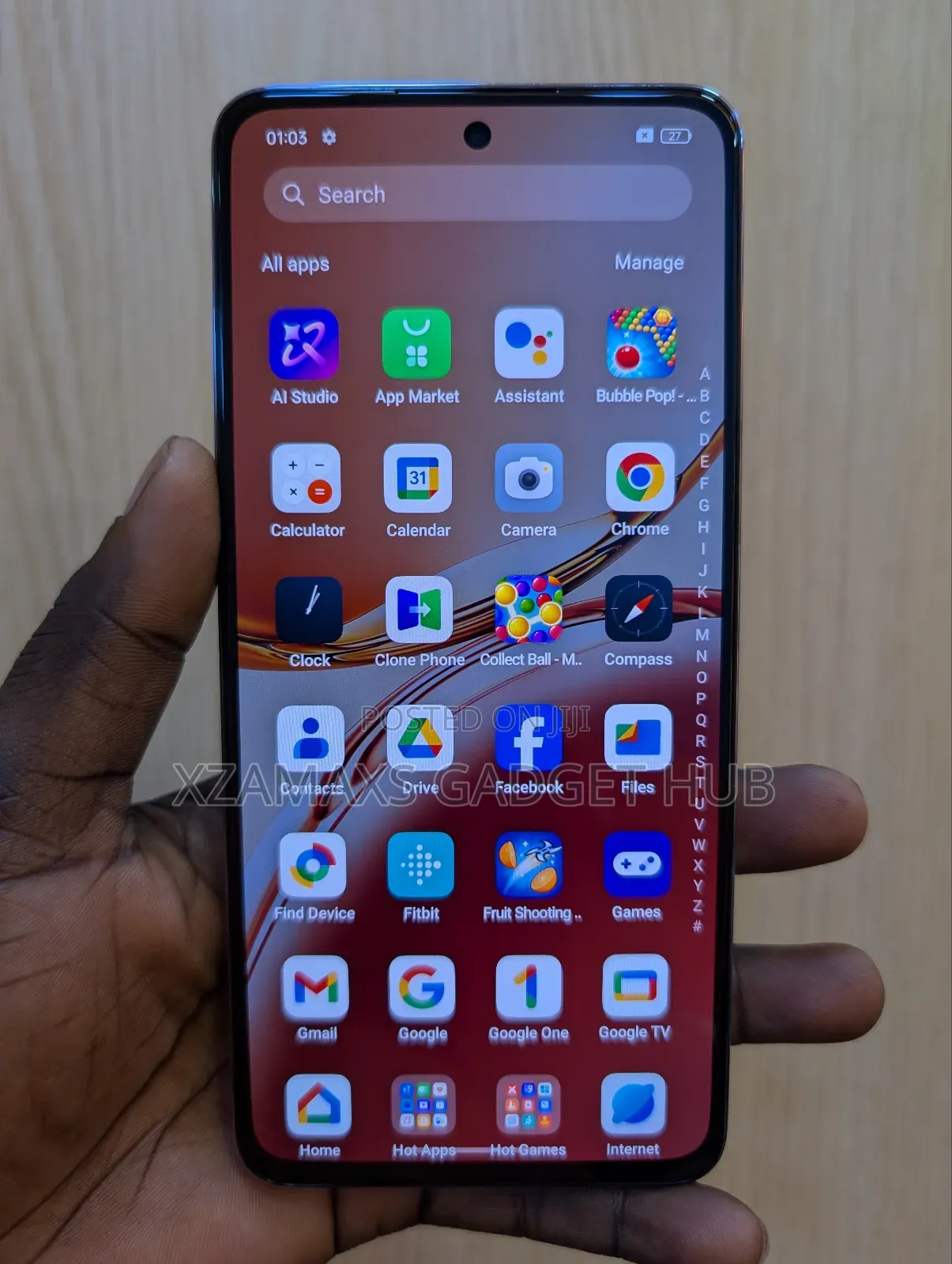 Oppo Reno 256 GB Orange