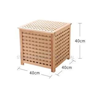 Grid Bedside Table / Nightstand Storage Box / Side Table