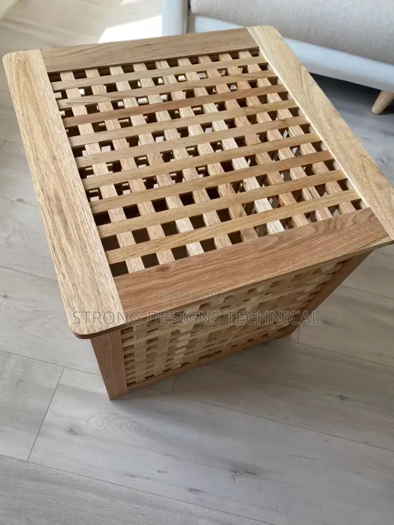 Grid Bedside Table / Nightstand Storage Box / Side Table