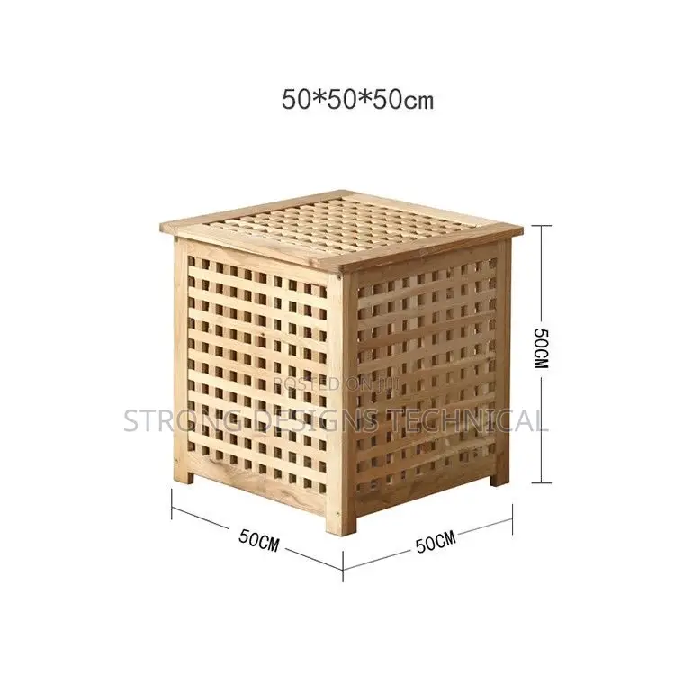 Grid Bedside Table / Nightstand Storage Box / Side Table