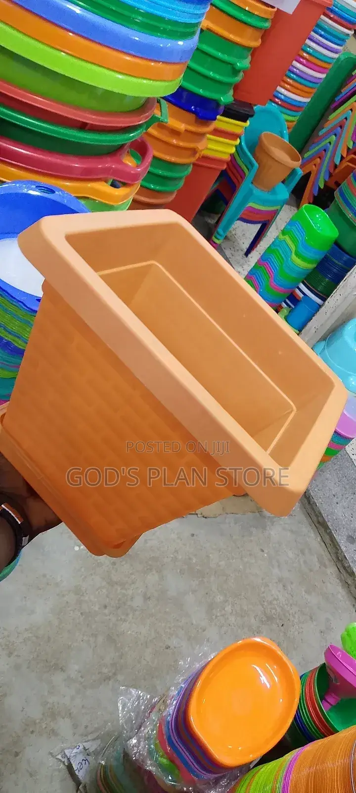 Plastic Square Flower Pot