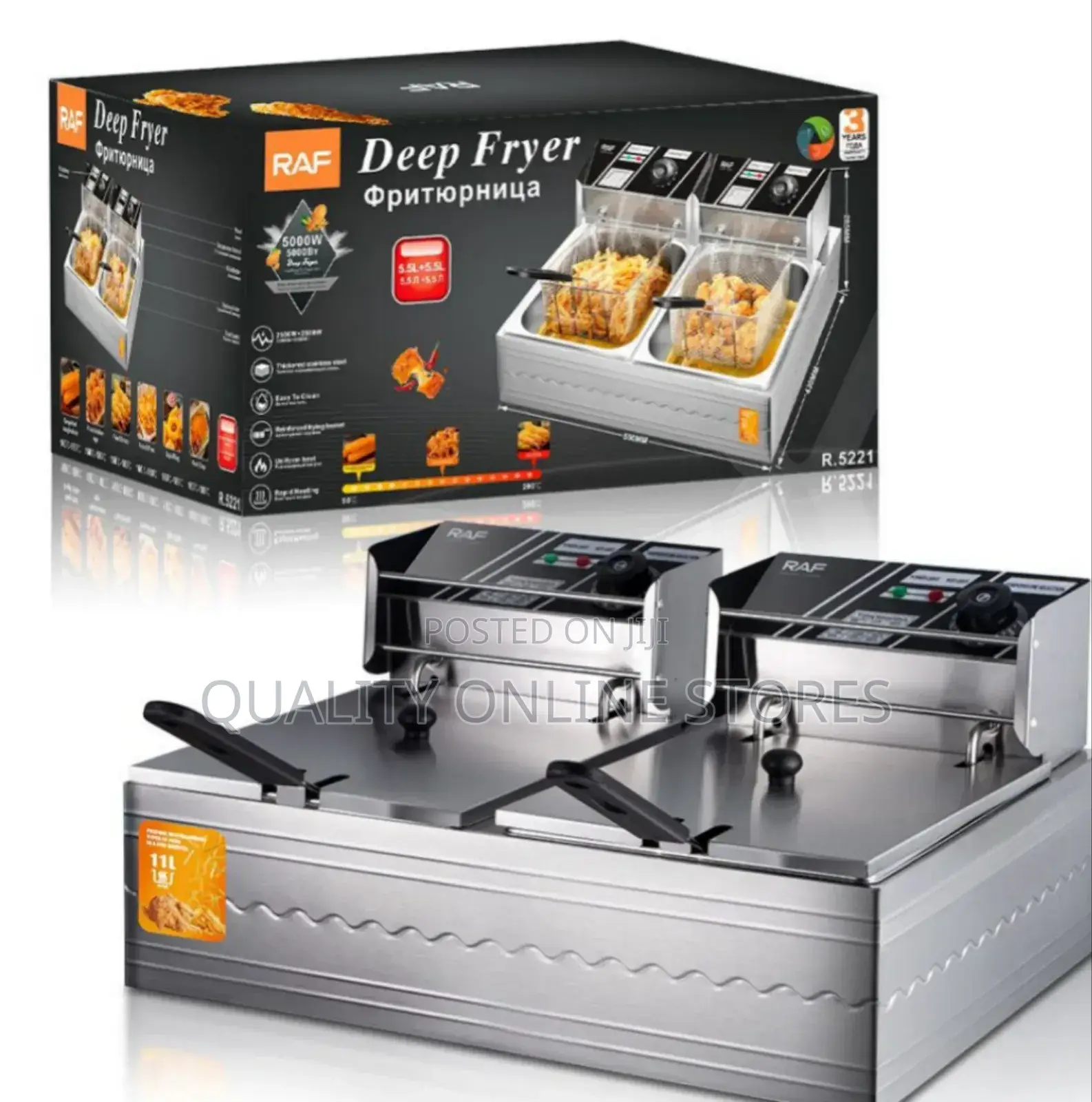Electric Raf Deep Fryer
