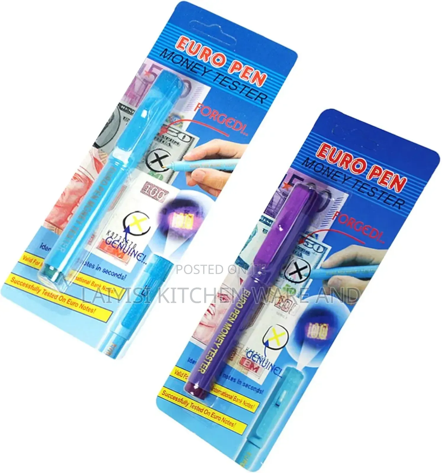 Counterfeit Bill Pen With Uvlight Tester Fraud Protection