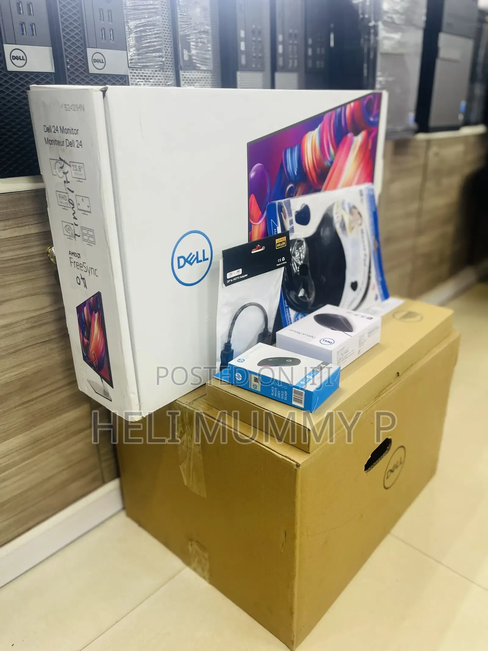 New Desktop Computer Dell OptiPlex 3020 8GB Intel Core I5 HDD+SSD 1T