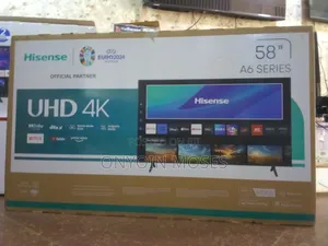 New 58 Inches Hisense Uhd Smart Tv
