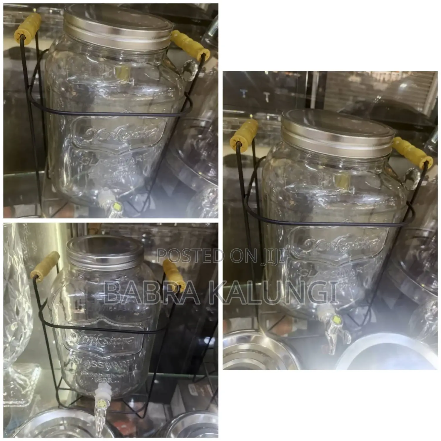 Glass Juice Dispenser 8ltrs