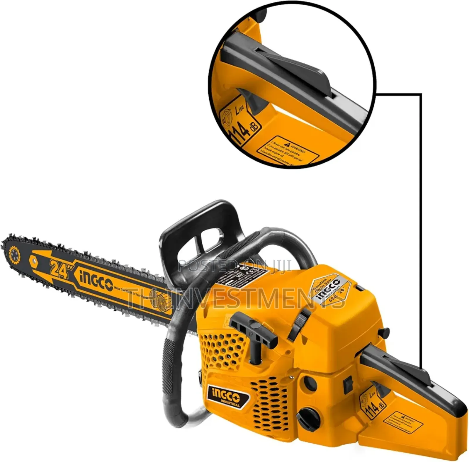 24-Inch Gasoline Chain Saw GCS Petrol Chain Saw