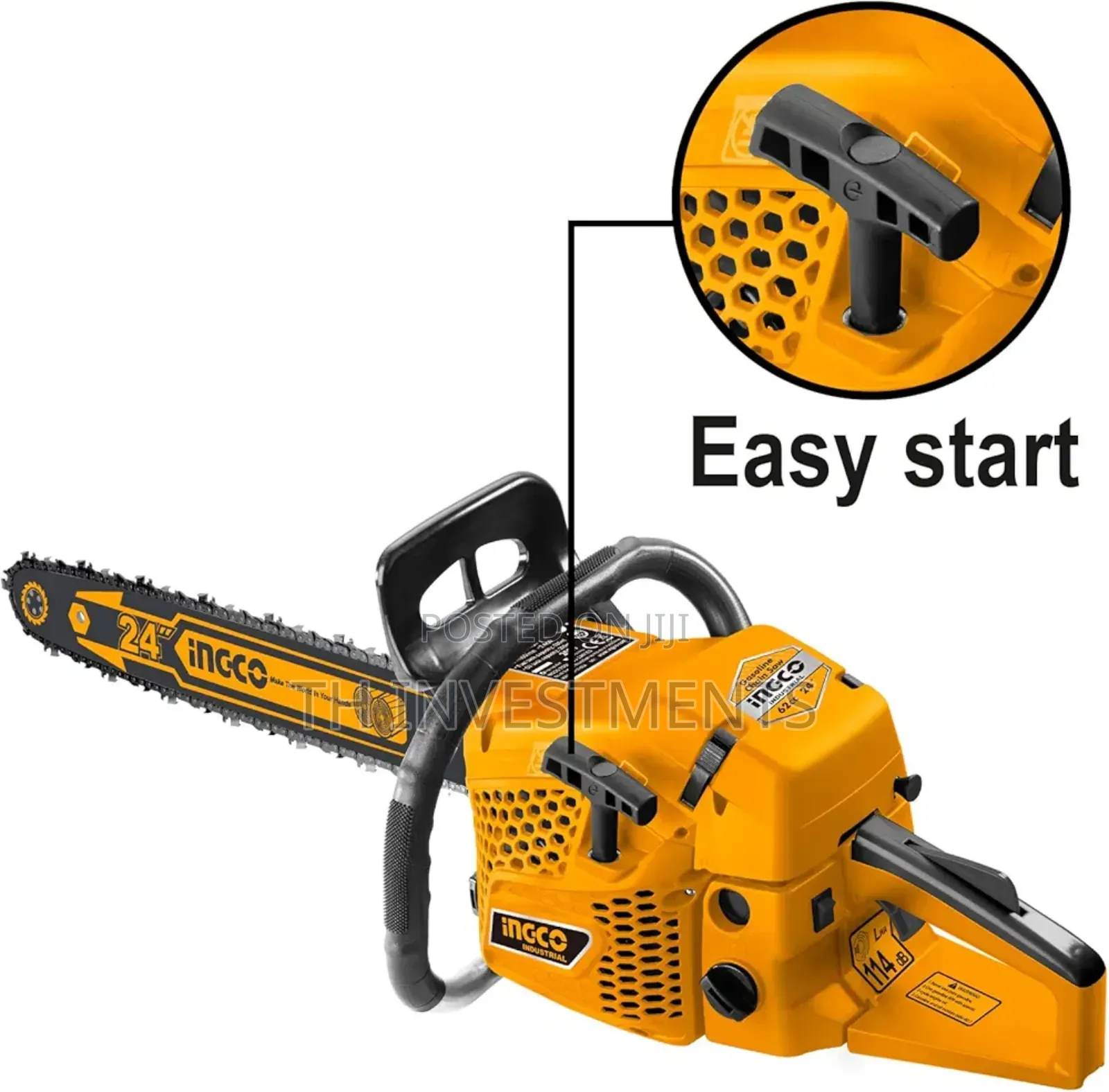 24-Inch Gasoline Chain Saw GCS Petrol Chain Saw