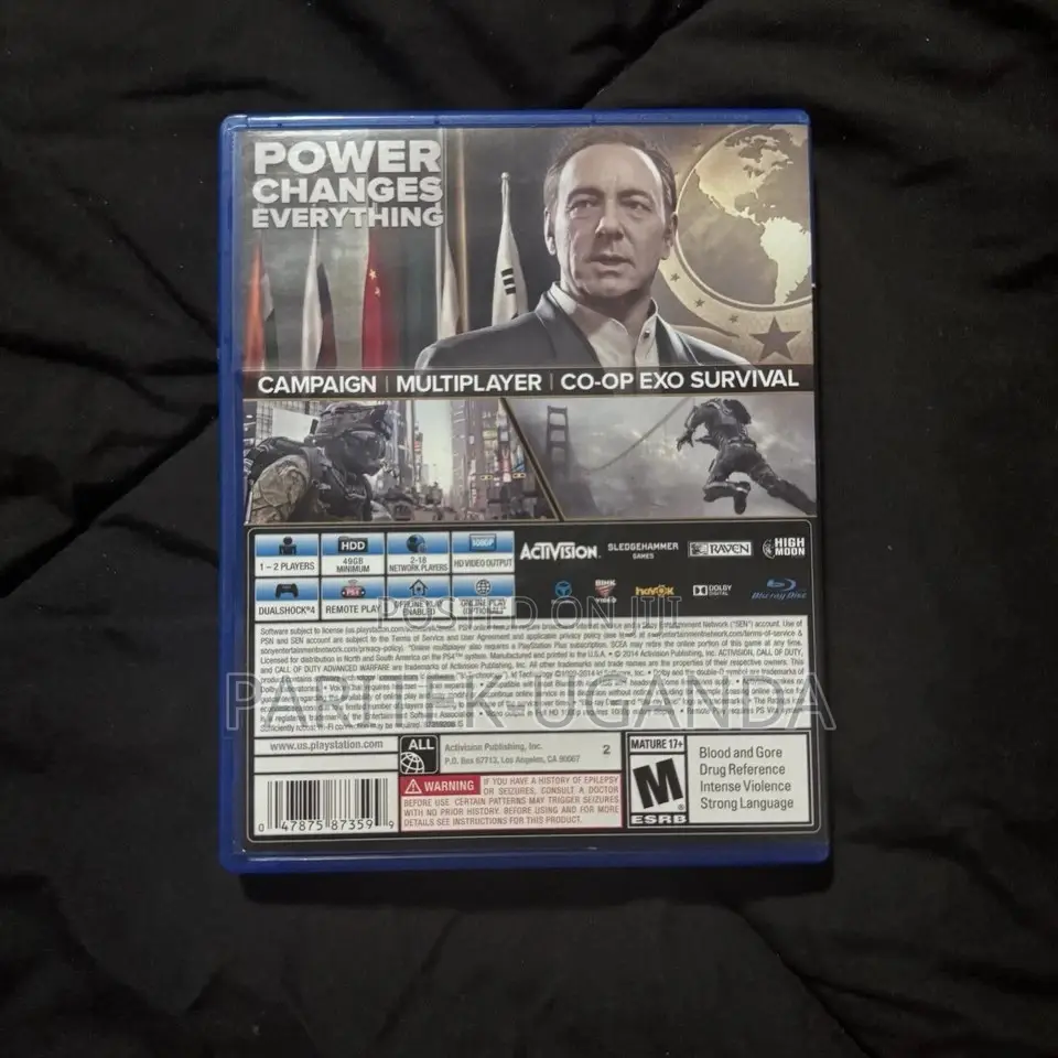 Activision Call of Duty Advanced Warfare Ps4