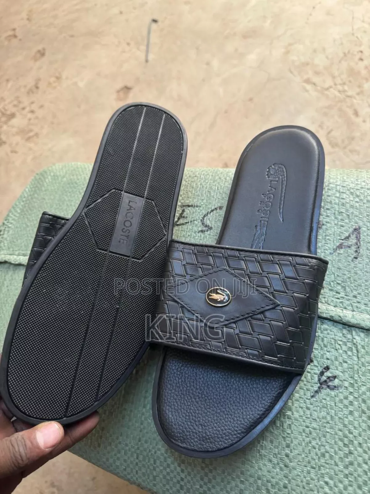 Refined Leather Trendy Sandals