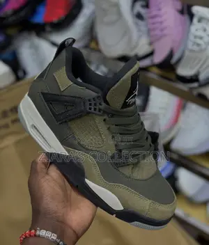 Air Jordan 4 Retro Se Craft Olive Men’S Sneakers