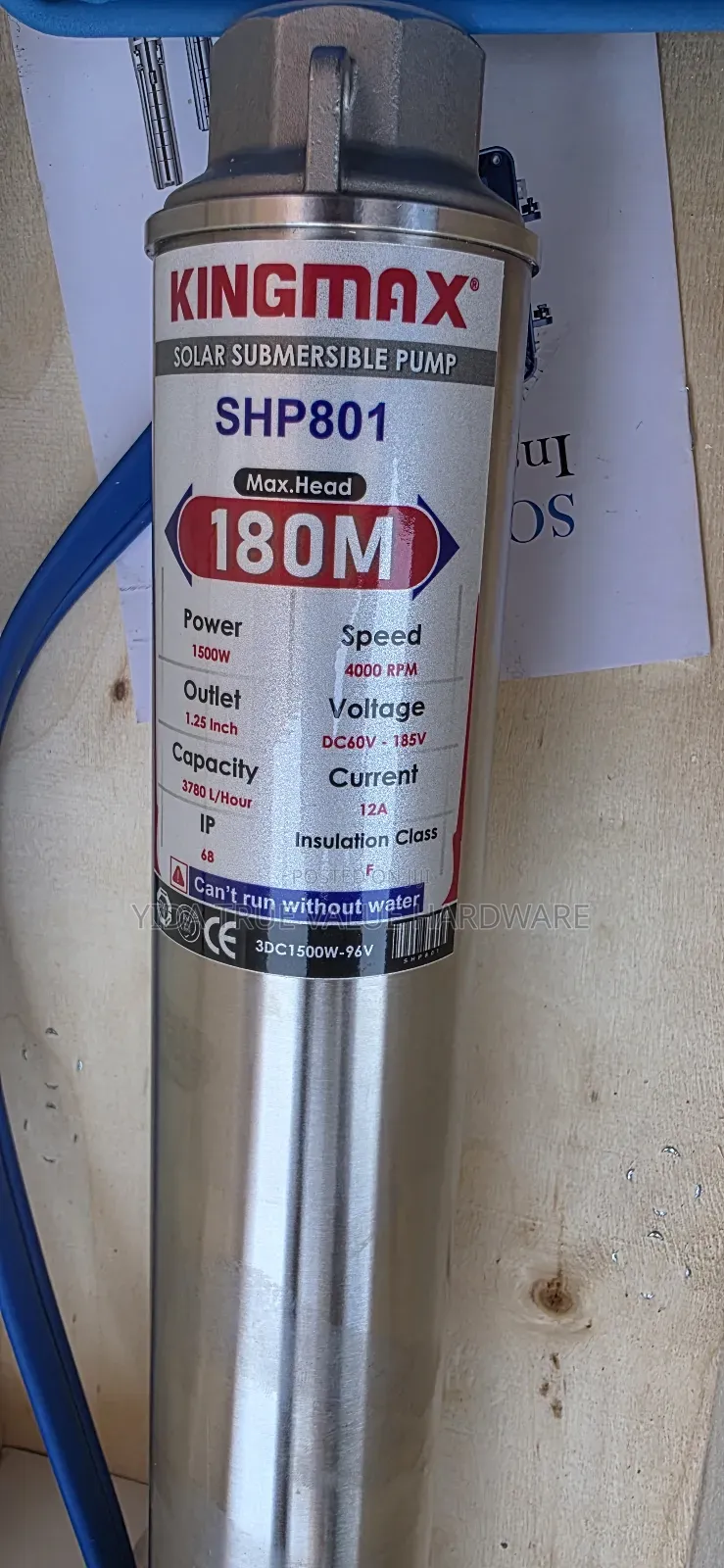 Solar Water Pump 180m Hybrid