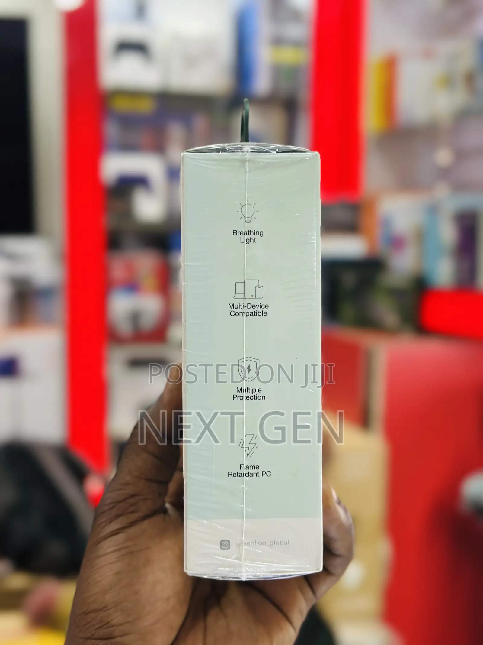 Green Lion Gan Adapter 45w 2 Usb-C Ports - Grey