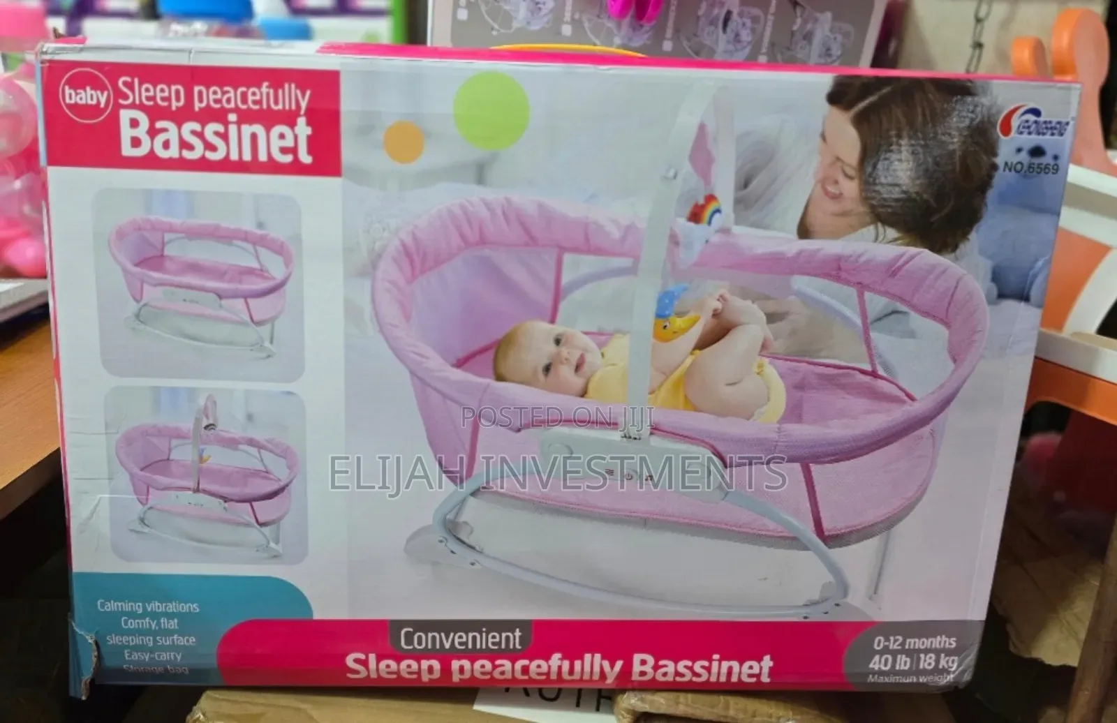 Classy Convenient Sleep Peacefully Baby Bassinet