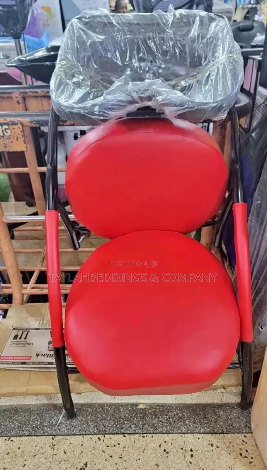 Heavy Duty Saloon Sink Red or Black