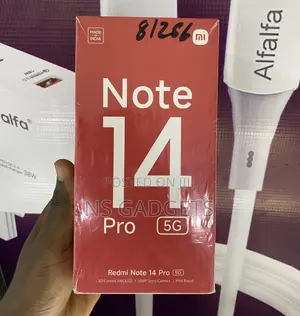 New Xiaomi Redmi Note 14 Pro 5G 256 GB Black