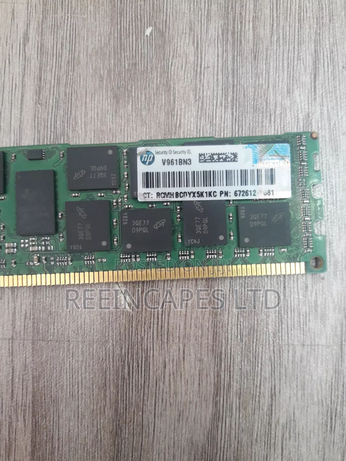 Server Ram Ddr3 16gb