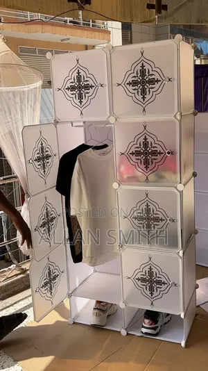 2 Column Plastic Wardrobes