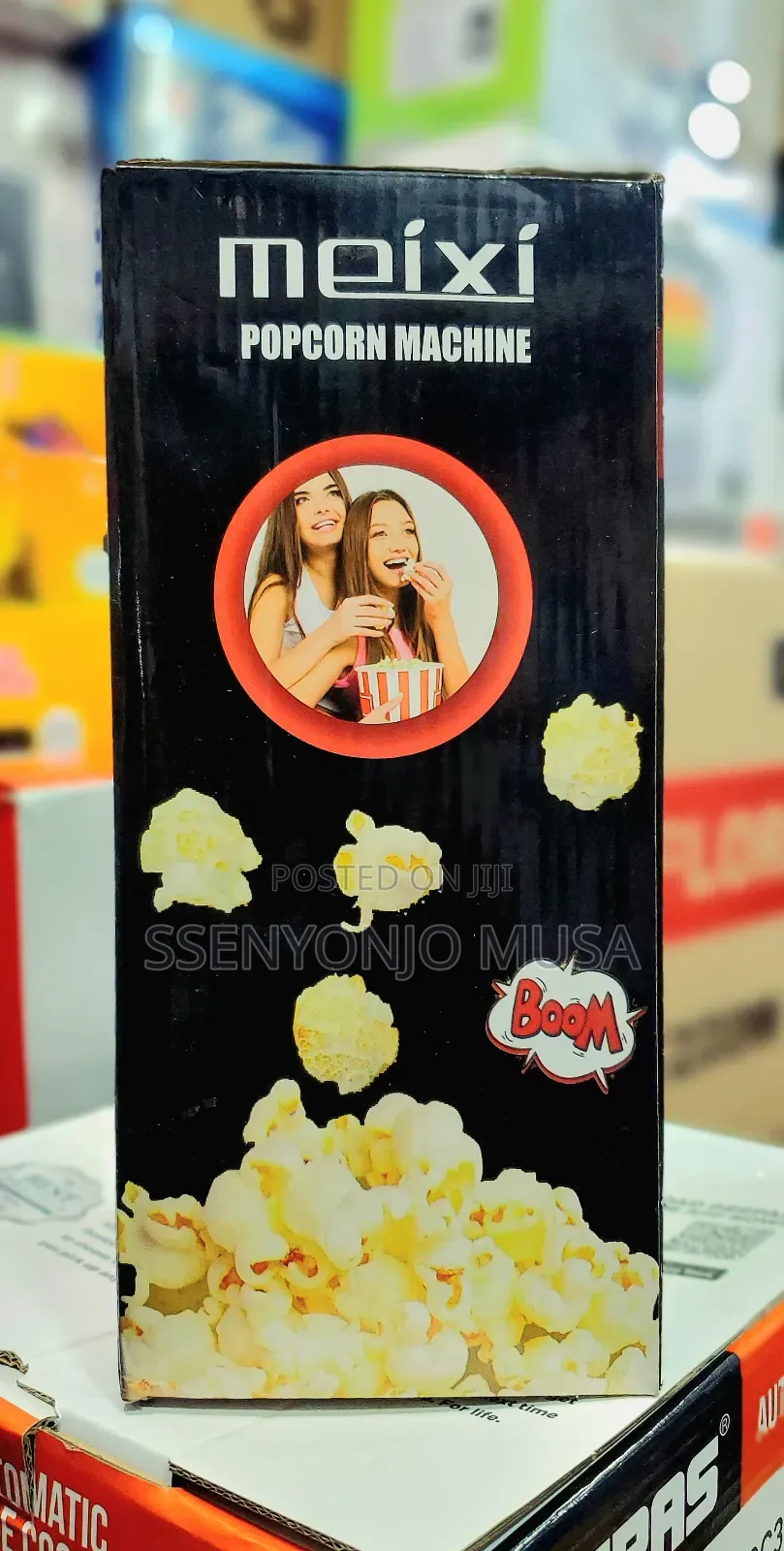 Meixi Hot Air Popcorn Machine - Quick, Easy, and Healthy.
