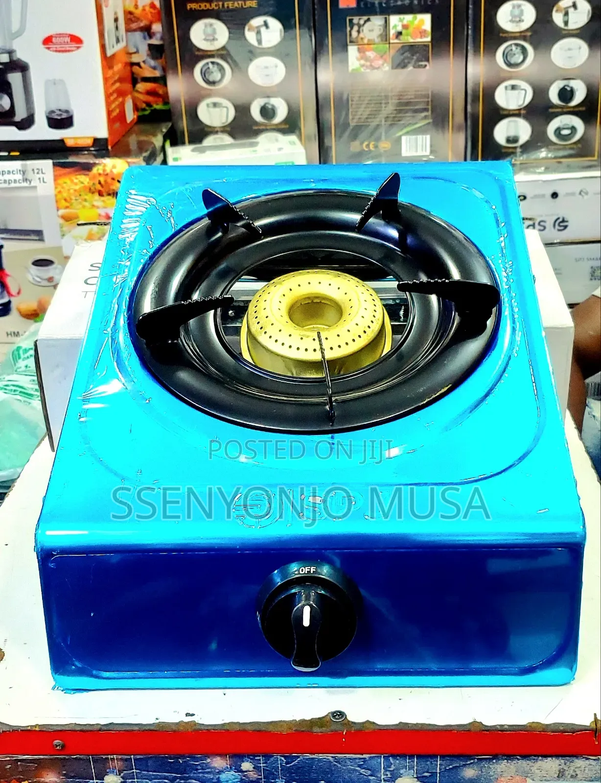 SPJ Stainless Steel Single Burner Gas Stove - Ttssx1001