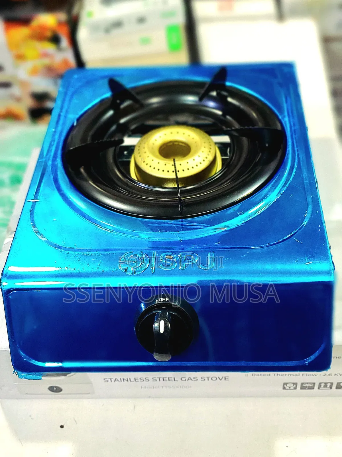 SPJ Stainless Steel Single Burner Gas Stove - Ttssx1001